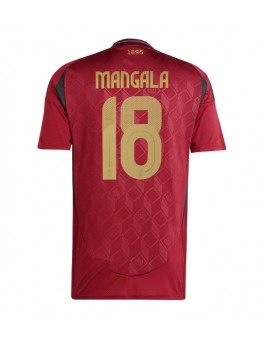 Belgien Orel Mangala #18 Heimtrikot EM 2024 Kurzarm